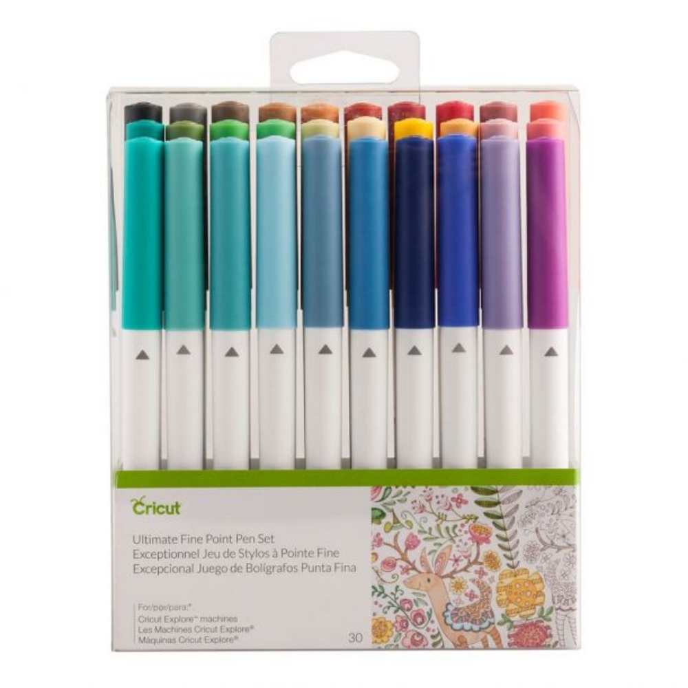 Cricut Ulitimate Fine Point Pen Set of 30 NEW